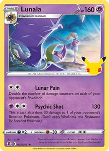 [PKM] Lunala (015/025) [Celebrations: 25th Anniversary]