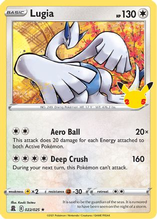 [PKM-R] Lugia (022/025) [Celebrations: 25th Anniversary]