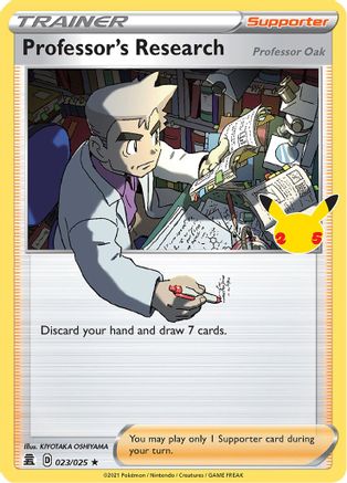 [PKM] Professor's Research (023/025) [Celebrations: 25th Anniversary]