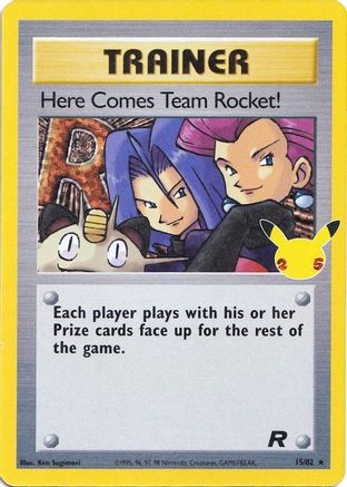 [TR] Here Comes Team Rocket! (15/82) [Celebrations: 25th Anniversary - Classic Collection]