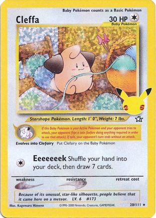 [PKM] Cleffa (20/111) [Celebrations: 25th Anniversary - Classic Collection]