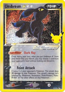 [PKM] Umbreon (17/17) (Star) [Celebrations: 25th Anniversary - Classic Collection]