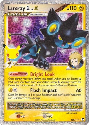 [PKM-R] Luxray GL LV.X (109/111) [Celebrations: 25th Anniversary - Classic Collection]