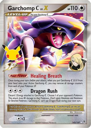 [PKM-R] Garchomp C LV.X (145/147) [Celebrations: 25th Anniversary - Classic Collection]