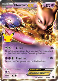 [PKM-R] Mewtwo EX (54/99) [Celebrations: 25th Anniversary - Classic Collection]