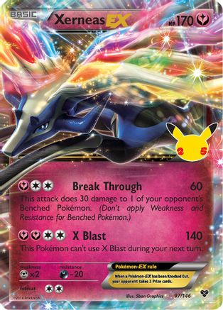 [PKM] Xerneas EX (97/146) [Celebrations: 25th Anniversary - Classic Collection]