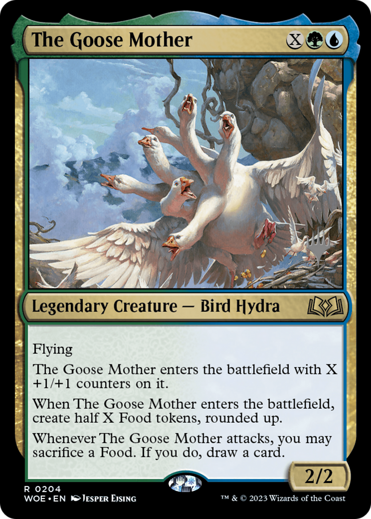 {@R} The Goose Mother (Promo Pack) [Wilds of Eldraine Promos][PP WOE 204]