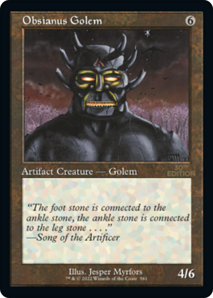 {C} Obsianus Golem (Retro) [30th Anniversary Edition][30A 561]