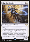 {R} Elite Spellbinder (Promo Pack) [Strixhaven: School of Mages Promos][PP STX 017]