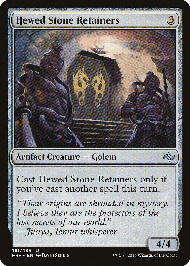 {C} Hewed Stone Retainers [Fate Reforged][FRF 161] - Misty Mountain Games
