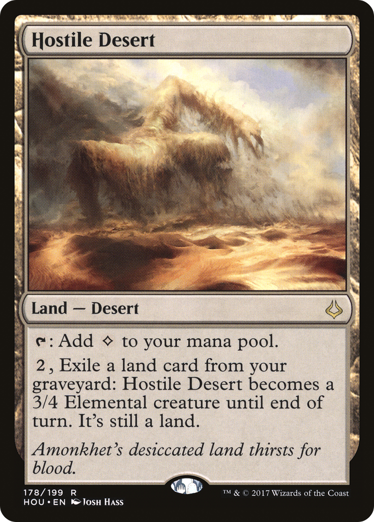 {R} Hostile Desert [Hour of Devastation][HOU 178] - Misty Mountain Games