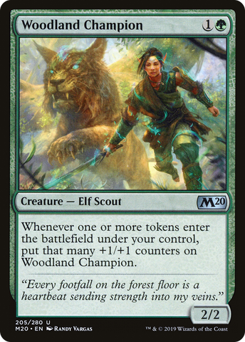 {C} Woodland Champion [Core Set 2020][M20 205]