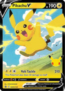 [PKM-R] Pikachu V (SWSH143) (Celebrations) [Sword & Shield: Black Star Promos]