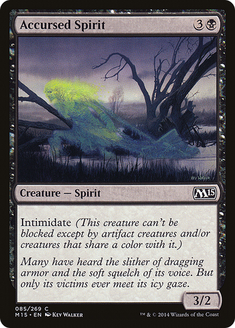 {C} Accursed Spirit [Magic 2015][M15 085]
