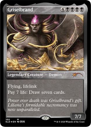 {R} Griselbrand (Foil Etched) [Secret Lair Drop Series][ET SLD 160]