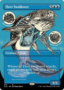 {R} Fleet Swallower (Borderless Foil Etched) [Secret Lair Drop Series][ET SLD 316]