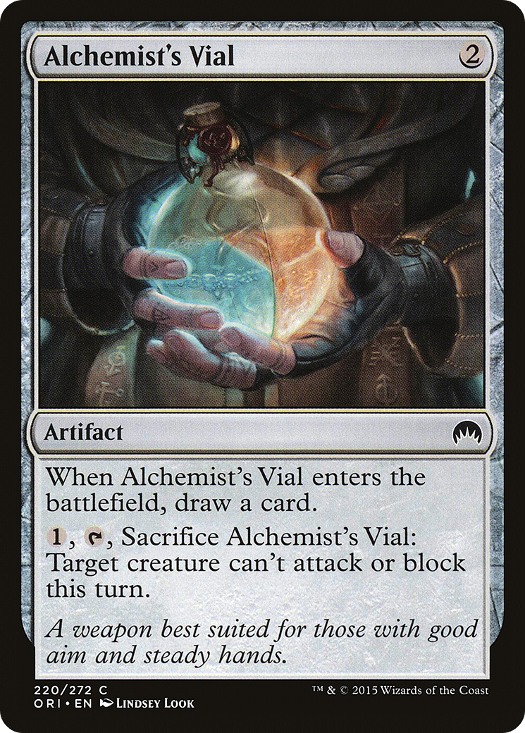 {C} Alchemist's Vial [Magic Origins][ORI 220]