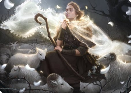 {A} Ancestor's Embrace Art Card [Innistrad: Crimson Vow Art Series][AVOW 004]