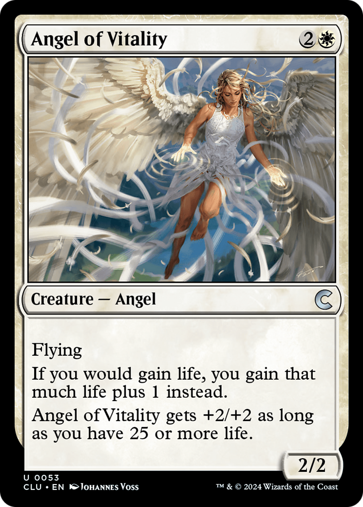 {C} Angel of Vitality [Ravnica: Clue Edition][CLU 053]