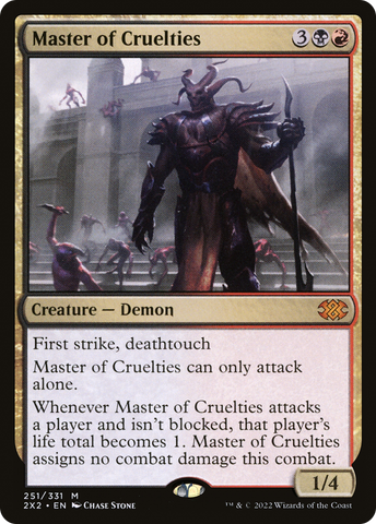 {R} Master of Cruelties [Double Masters 2022][2X2 251]