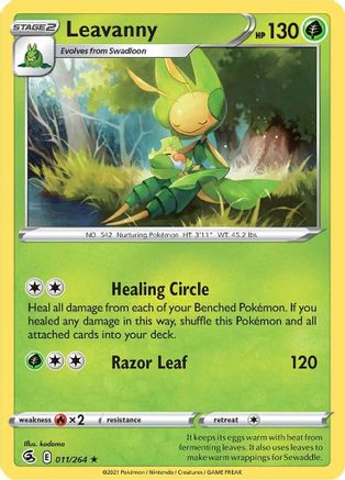 [PKM] Leavanny (011/264) [Sword & Shield: Fusion Strike]