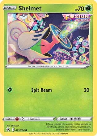 [PKM] Shelmet (013/264) [Sword & Shield: Fusion Strike]