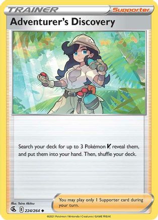 [PKM] Adventurer's Discovery (224/264) [Sword & Shield: Fusion Strike]