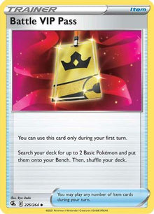[PKM] Battle VIP Pass (225/264) [Sword & Shield: Fusion Strike]