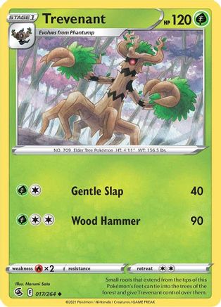 [PKM] Trevenant (017/264) [Sword & Shield: Fusion Strike]