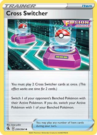 [PKM] Cross Switcher (230/264) [Sword & Shield: Fusion Strike]