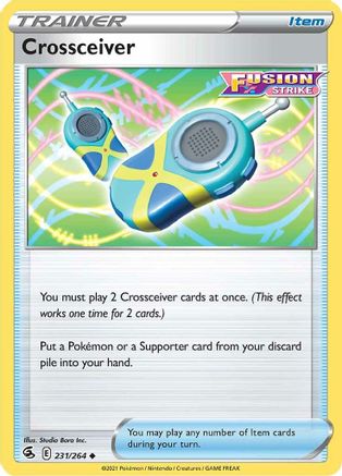 [TR] Crossceiver (231/264) [Sword & Shield: Fusion Strike]