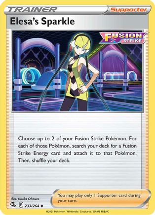 [TR] Elesa's Sparkle (233/264) [Sword & Shield: Fusion Strike]