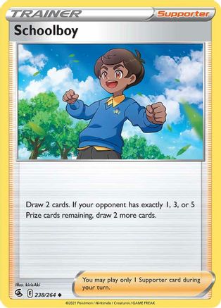 [PKM] Schoolboy (238/264) [Sword & Shield: Fusion Strike]