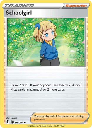 [PKM] Schoolgirl (239/264) [Sword & Shield: Fusion Strike]