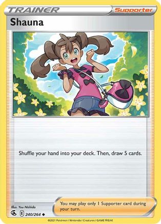 [PKM] Shauna (240/264) [Sword & Shield: Fusion Strike]