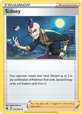 [PKM] Sidney (241/264) [Sword & Shield: Fusion Strike]