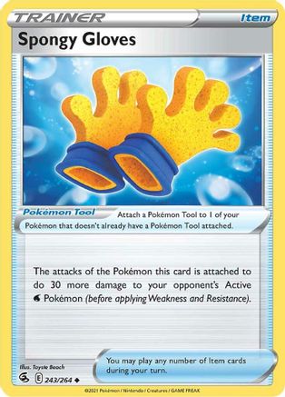 [TR] Spongy Gloves (243/264) [Sword & Shield: Fusion Strike]