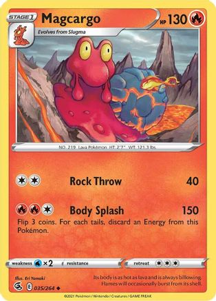 [PKM] Magcargo (035/264) [Sword & Shield: Fusion Strike]