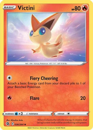 [PKM-C] Victini (036/264) [Sword & Shield: Fusion Strike]