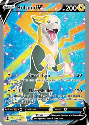 [PKM] Boltund V (249/264) [Sword & Shield: Fusion Strike]
