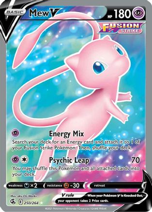 [PKM] Mew V (250/264) [Sword & Shield: Fusion Strike]
