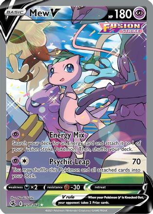 [PKM-R] Mew V (251/264) [Sword & Shield: Fusion Strike]