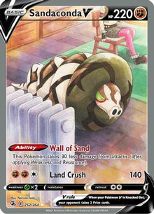 [PKM] Sandaconda V (252/264) [Sword & Shield: Fusion Strike]
