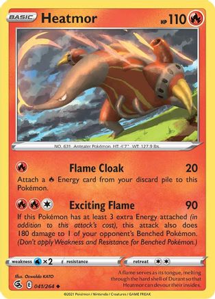 [PKM-C] Heatmor (041/264) [Sword & Shield: Fusion Strike]