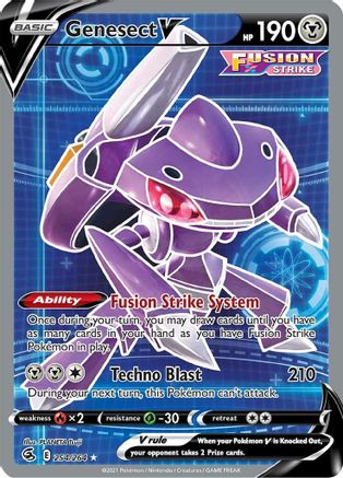 [PKM-R] Genesect V (254/264) [Sword & Shield: Fusion Strike]