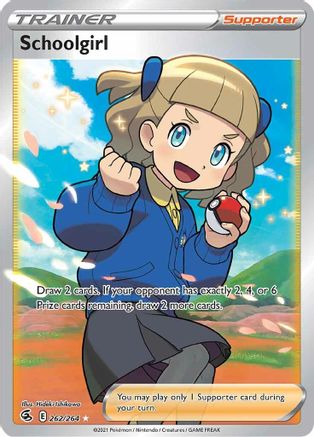 [PKM] Schoolgirl (262/264) [Sword & Shield: Fusion Strike]