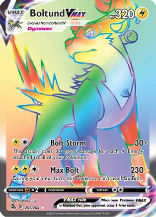 [PKM] Boltund VMAX (267/264) [Sword & Shield: Fusion Strike]