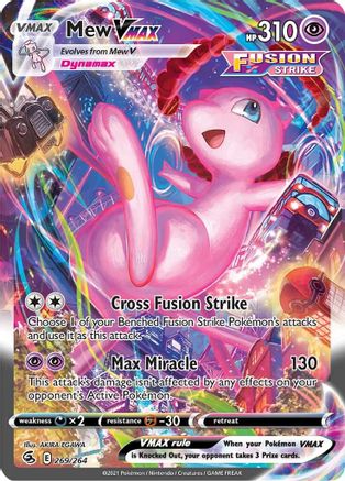 [PKM] Mew VMAX (269/264) [Sword & Shield: Fusion Strike]