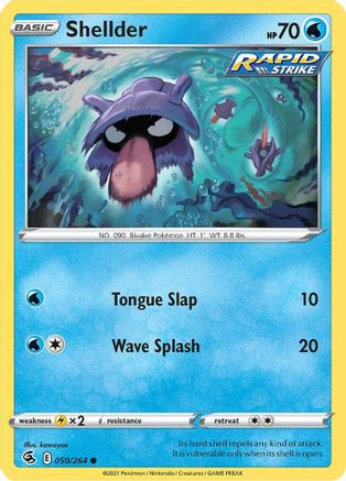 [PKM] Shellder (050/264) [Sword & Shield: Fusion Strike]