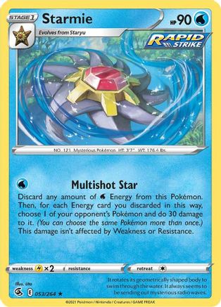[PKM] Starmie (053/264) [Sword & Shield: Fusion Strike]